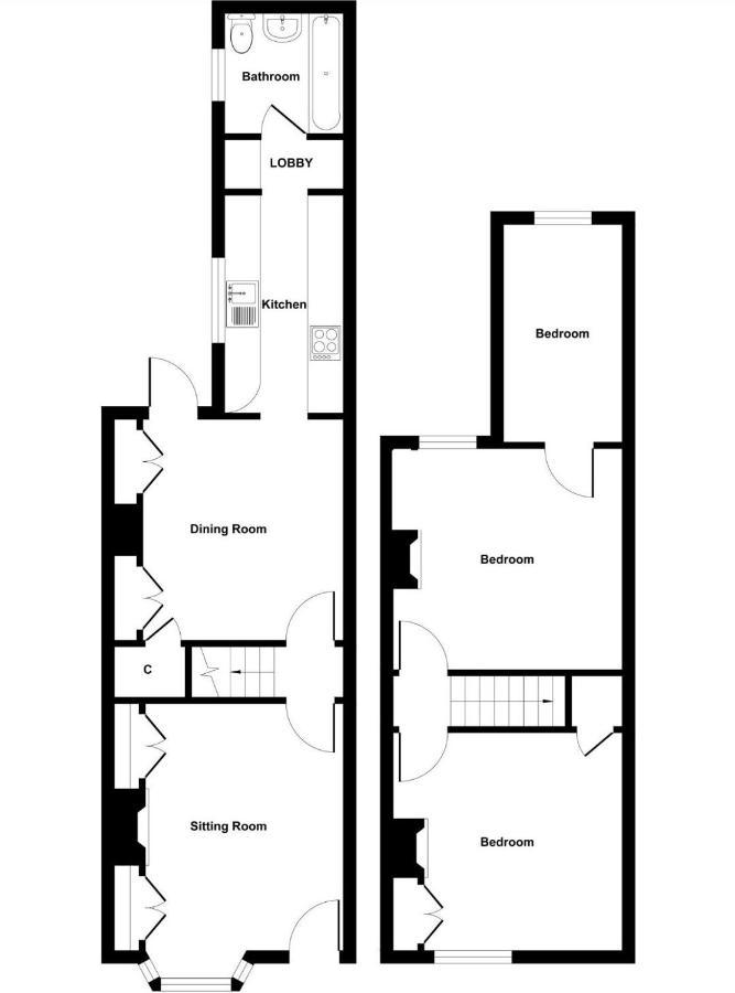 Luxurious 3 Bedroom House With Permit Parking ノリッチ エクステリア 写真